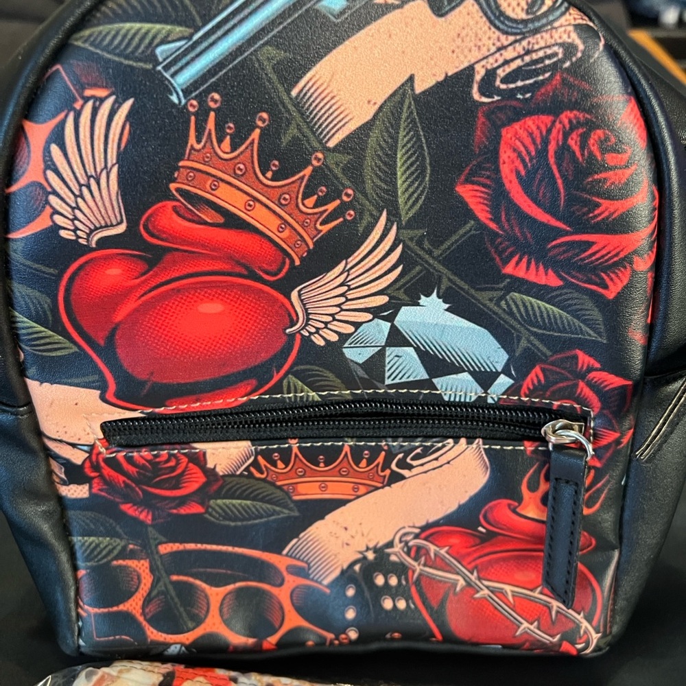 Bundle pack, Pair of Latte Leggings with Back Pack Purse! - Picture 2 of 8